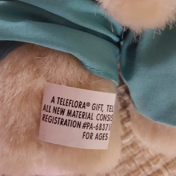 Bunny Stuffed Scrubs Telefora 2001 Dr.B Easter - Picture 3 of 7